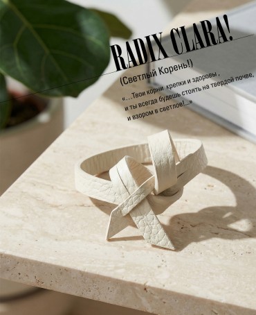 Ремешок на сумку-БРАСЛЕТ-держатель Брелока Унисекс Pi-RADIX CLARA!